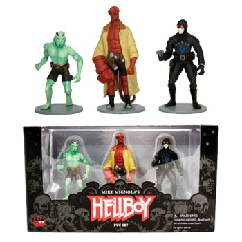 Hellboy 3-Piece PVC Figure Set 10 cm